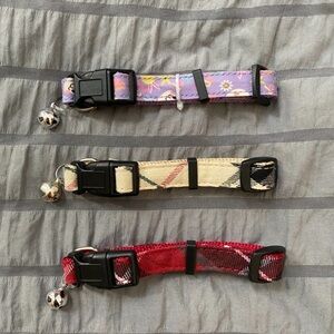 🐕 🐾 Bundle of Dog Collars Size Small
